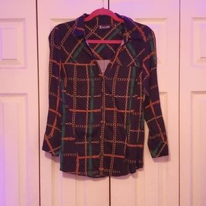 Ny and Co collared dress shirt size m